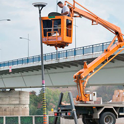 Высотные работы Автовышка